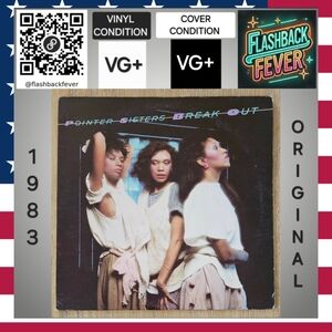 POINTER SISTERS•Break Out•Planet (#BEL1-5410)•RCA Indianapolis Pressing